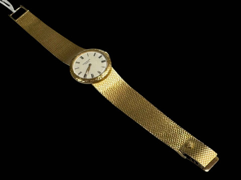 Patek Philippe, Geneva, ladies 18 carat gold 'Calatrava' bracelet watch,...
