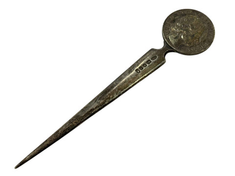 QEII Silver Jubilee letter knife.