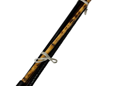 Collection of six vintage walking sticks including one silver mounted...