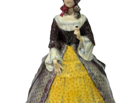 Royal Doulton 'Lady of the Georgian Period' by E W Light, HN331. thumbnail