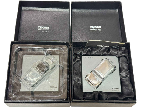 Two boxed Corgi Precision Cast Classics, Austin Healey 3000 MKII and Austin...