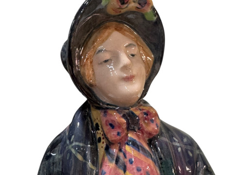 Royal Doulton 'The Poke Bonnet' by C J Noke, HN612, 24cm.