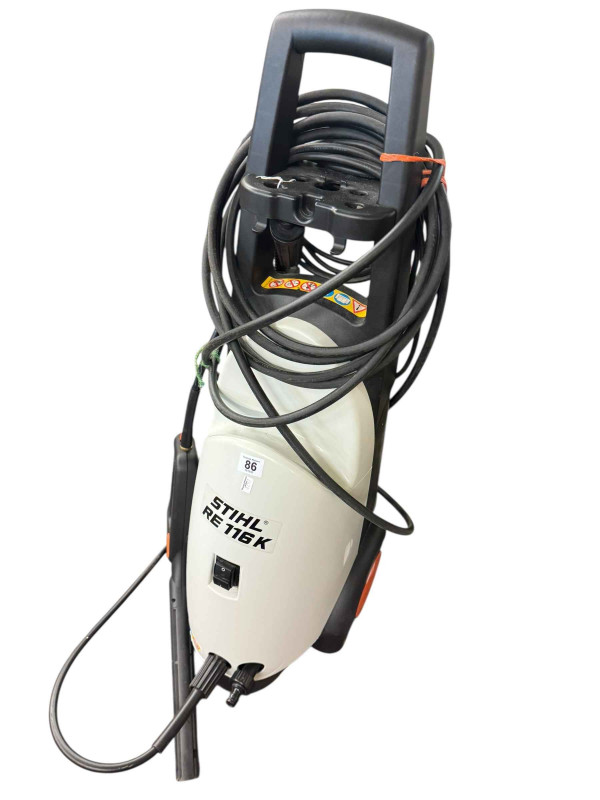 Stihl RE116K pressure washer.