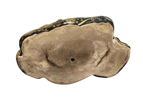 Satsuma seated figure, 11cm. thumbnail