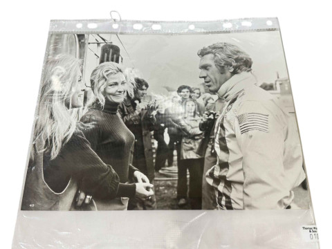 Photograph of Steve McQueen.