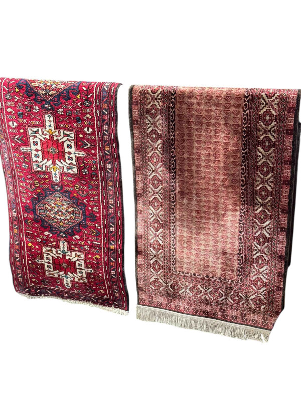 Heriz runner 3.10 x 0.70m and Keshan runner 2.00 x 0.72m (2).