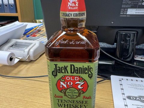 Six bottles of Jack Daniels Legacy Edition Old No 7. thumbnail