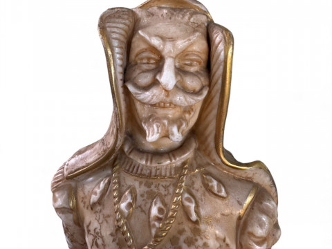 Royal Doulton C Noke Mephistopheles and Marguerite figure, 32cm.