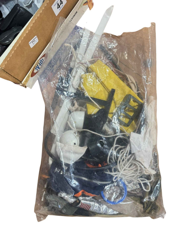 Action Man figures and accessories including tank, pursuit craft, etc.