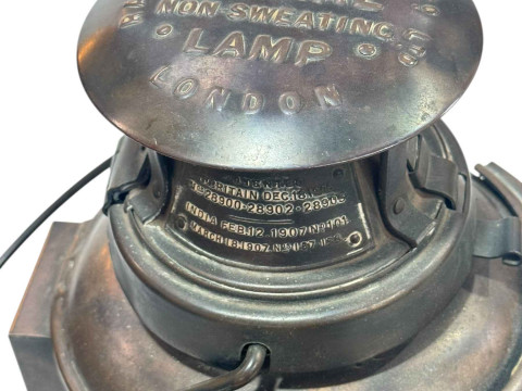 Railway Supplies Co Ltd 'The Adlake' non sweating lamp. thumbnail