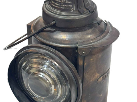 Railway Supplies Co Ltd 'The Adlake' non sweating lamp.