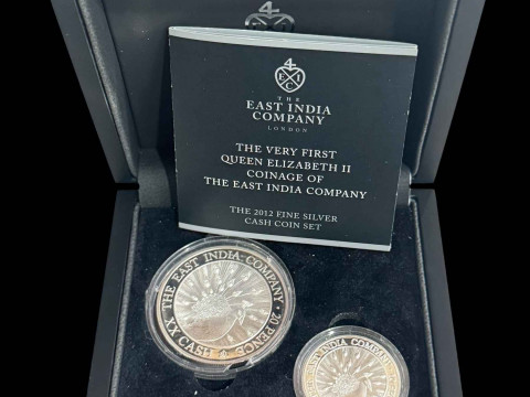 East India Company 'The Very First Queen Elizabeth II Coinage' 2012 fine...