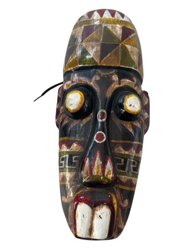 Tribal face mask.