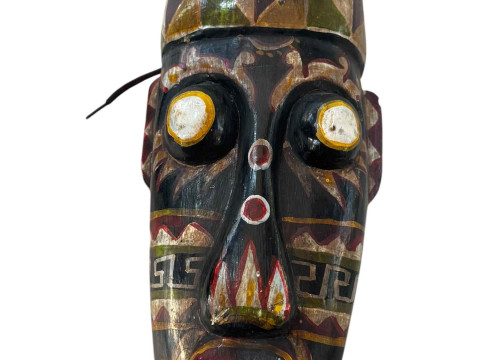 Tribal face mask.