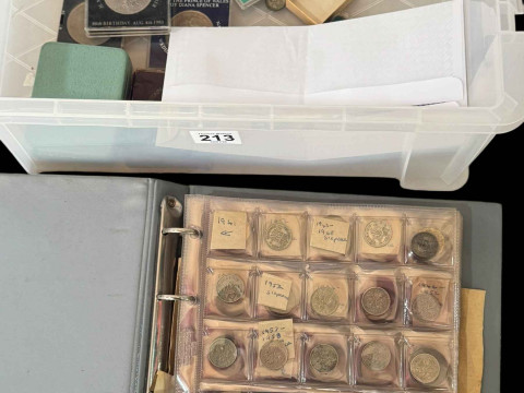 Collection of mainly British coinage.