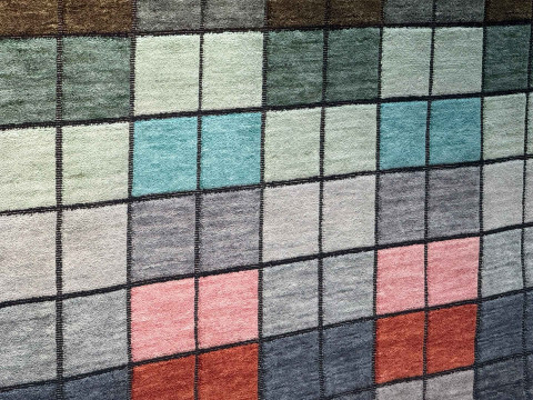 As new Chequers Multi carpet, 2.35 x 1.60m. thumbnail