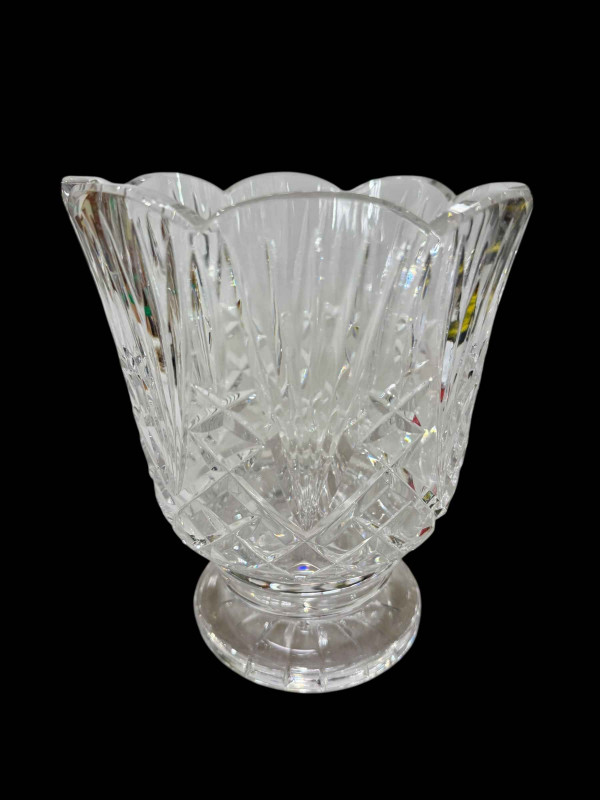 Waterford Crystal trophy footed vase.