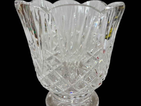 Waterford Crystal trophy footed vase.