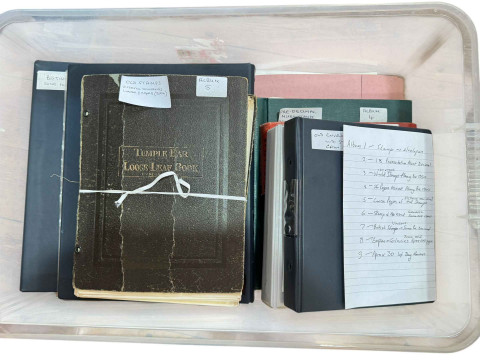 Nine albums of various stamps, presentation packs, envelopes, etc.