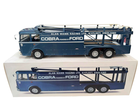 Norev limited edition Bartoletti 'Alan Man Racing' 1965 car transporter...