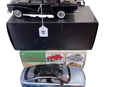 Six various model vehicles including Triple 9 Mercedes Benz 260D Pullman,...