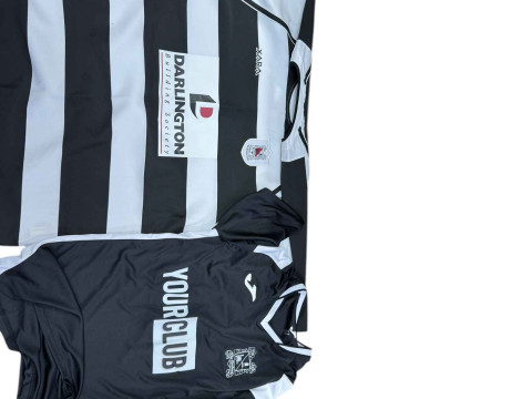 Collection of Darlington & Railway memorabilia including Darlington Football shirt, scarf and framed tickets, railway plaques, posters and pictures, etc. thumbnail