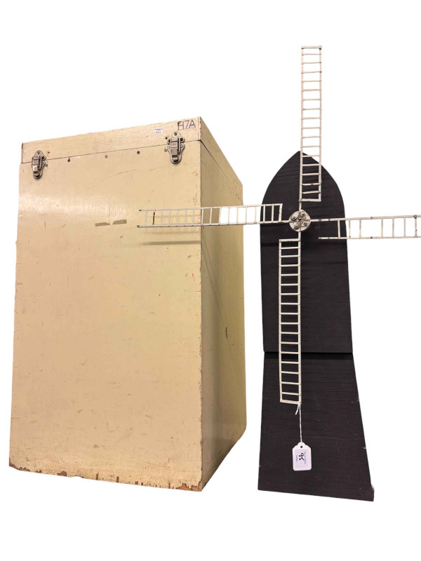 Doncaster Museum Service, set of six wax models of Henry VIII wives, four period costume models (all cased) and a scratch model of a windmill.