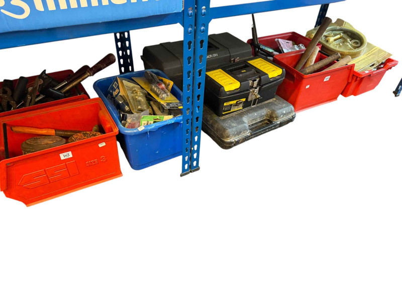 Collection of various tools.