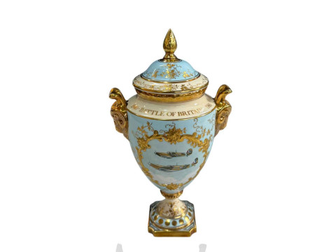 Coalport The Battle of Britain 1940-1980 anniversary vase, number 44/100,...