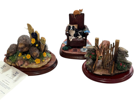 Border Fine Arts Unwelcome Guest, 16cm high, boxed, Border Fine Arts Hedgerow...