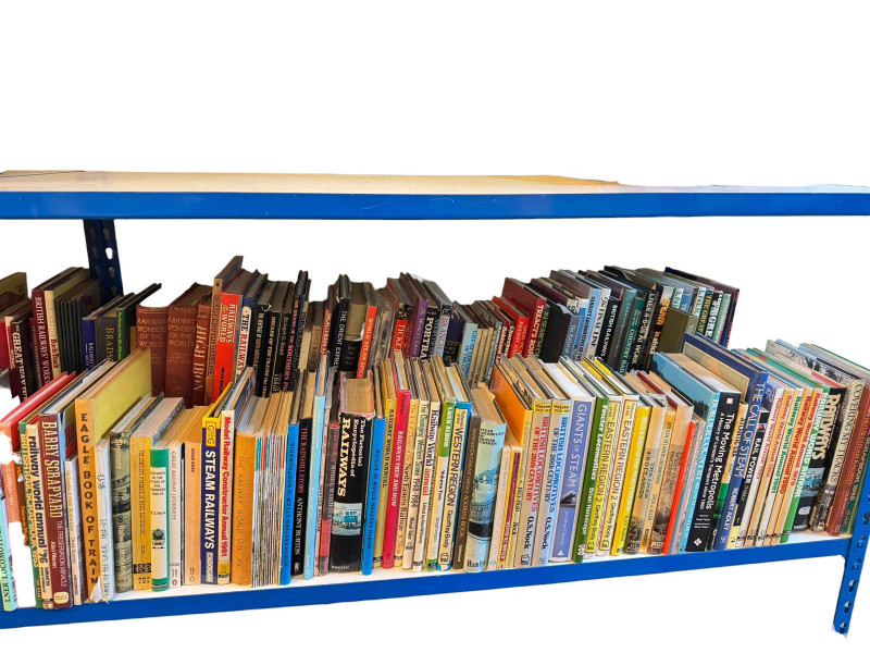 Large collection of mostly railway related books, etc.