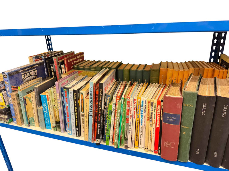 Large collection of mostly railway related books, etc.