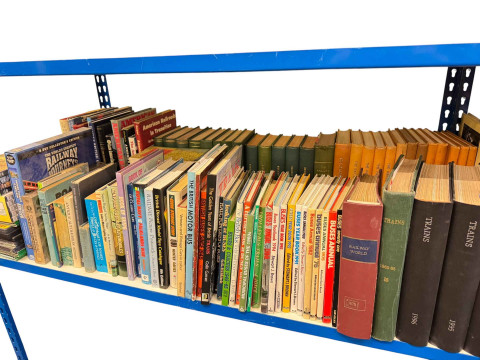 Large collection of mostly railway related books, etc. thumbnail