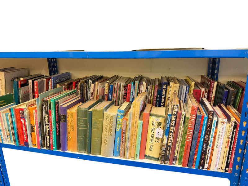 Large collection of mostly railway related books, etc.