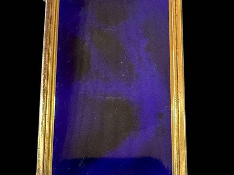 Gilt and blue compact with Bielefield arms. thumbnail