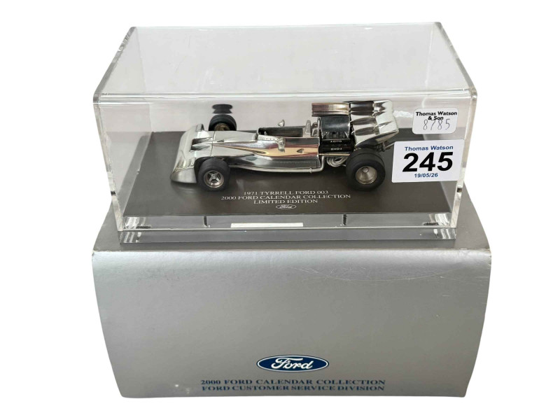 Limited edition 2000 Ford Collection model of 1971 Tyrrell Ford.
