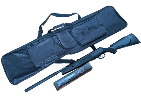 Webley VMX OS.22 air rifle with case, scope and pellets (no licence required...