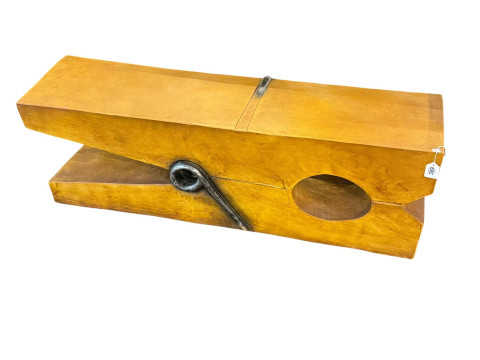 Clothes peg design bench/table.