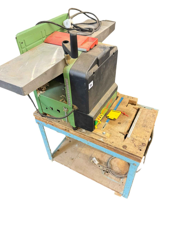 Whitehead band saw and Mafell planer.