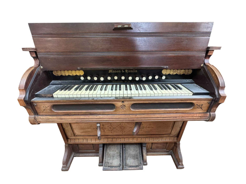 Mason-Hamlin pedal organ.