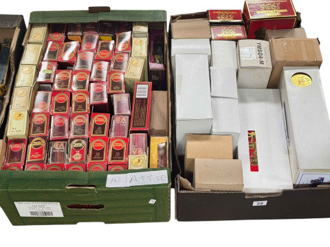 Two boxes of Matchbox Yesteryear Model Vehicles.
