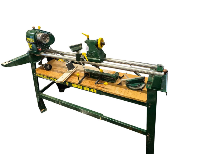 Record Power CL3 36 lathe.
