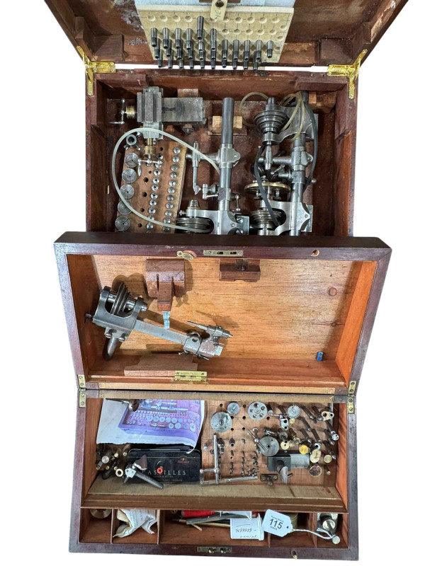 Wolf Jahn lathe and two Lorch lathes and accessories.