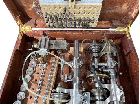 Wolf Jahn lathe and two Lorch lathes and accessories. thumbnail