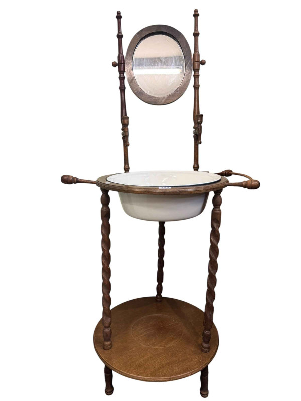 Victorian style washstand.