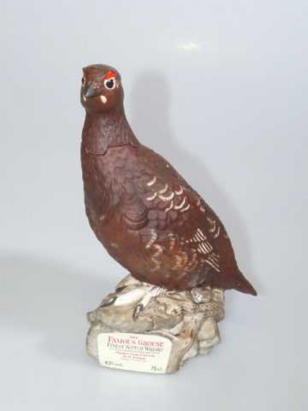 Royal Doulton Famous Grouse decanter in original packaging.