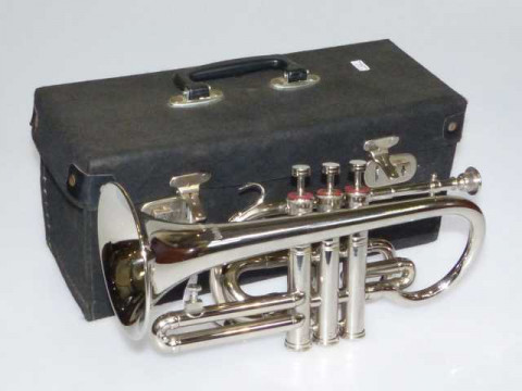 Jazz Studio cornet and case