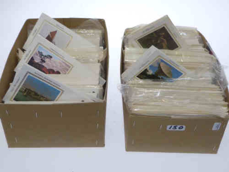 Two boxes of 100's Benham silk first day covers, GB, Australia, New Zealand and Channel Islands