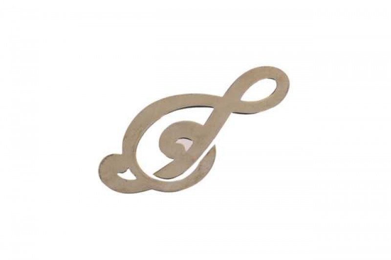 A silver 'clef' book mark, stamped TIFFANY & CO/925.
