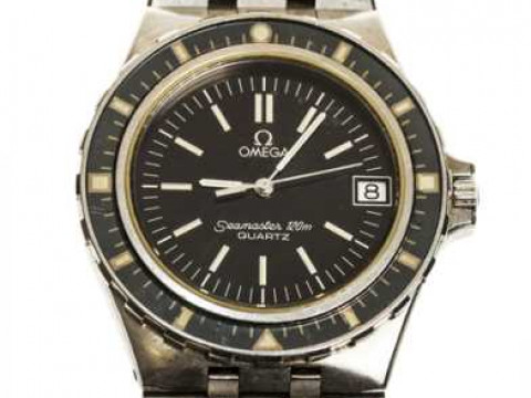 A gentleman's Omega Seamaster 120m stainless steel wristwatch, circa 1980,...